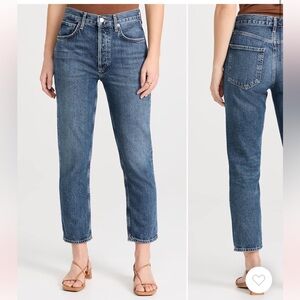 Agolde Riley crop in control